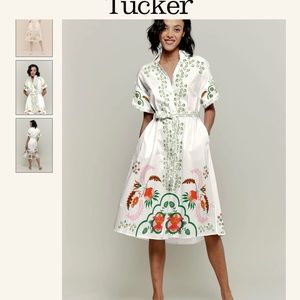 Tucker sarah shirt dress cotton dress size small